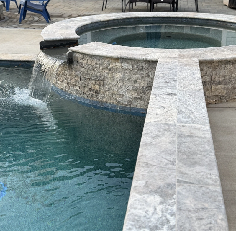 garden fountain
